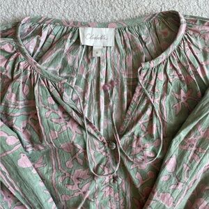 Cleobella Whitley Ruffle Sleeve Blouse